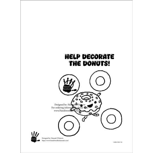 Donuts (KIDS-0160)- 10 Cards - Image 2